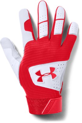 Under Armour Nettoyer Baseball Gants de batteur S-L Youth garçons Noir 1299531-007